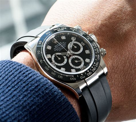 daytona oysterflex diamond|rolex daytona with oysterflex strap.